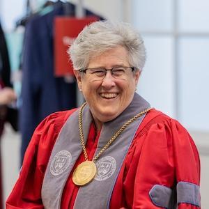 Mary Genino at Commencement
